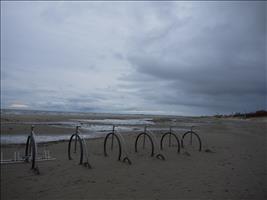 Draussen bleiben die See und das Wetter