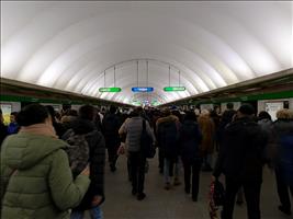 Menschen, Menschen, Menschen. In Sankt Petersburg leben 5 Millionen