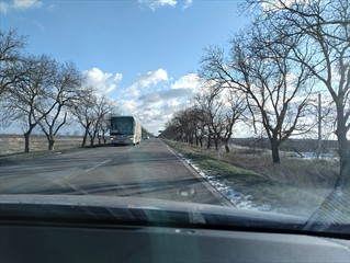 Der Bus kommt aus Odessa