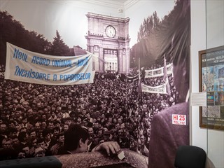 Da ist auch der Triumph-Bogen von Chisinau