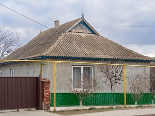 Familien Wappen am Dachfirst 